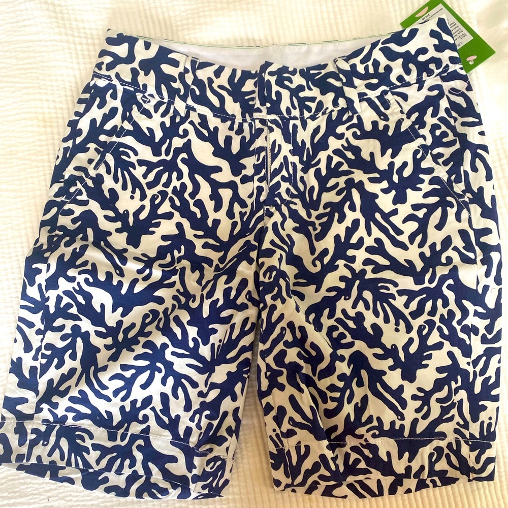 Lilly Pulitzer chipper short size 0- NWT